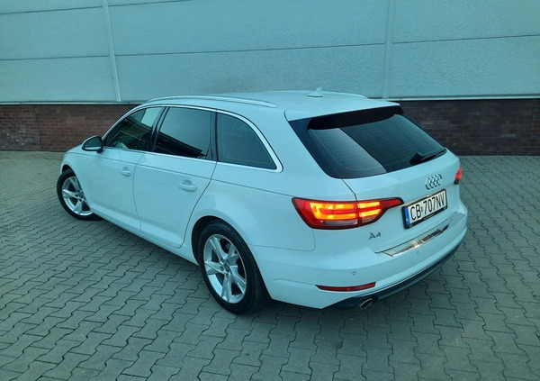 Audi A4 cena 79900 przebieg: 180000, rok produkcji 2018 z Bydgoszcz małe 301